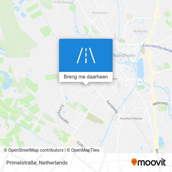 Primelstraße kaart