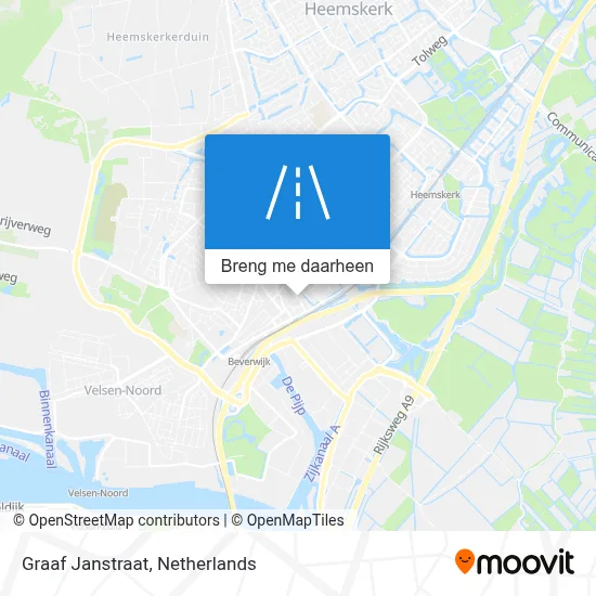 Graaf Janstraat kaart