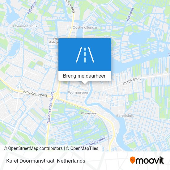 Karel Doormanstraat kaart