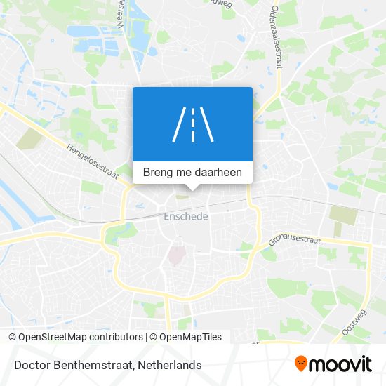 Doctor Benthemstraat kaart