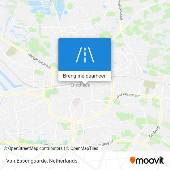 Van Essengaarde kaart