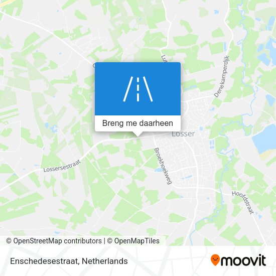 Enschedesestraat kaart