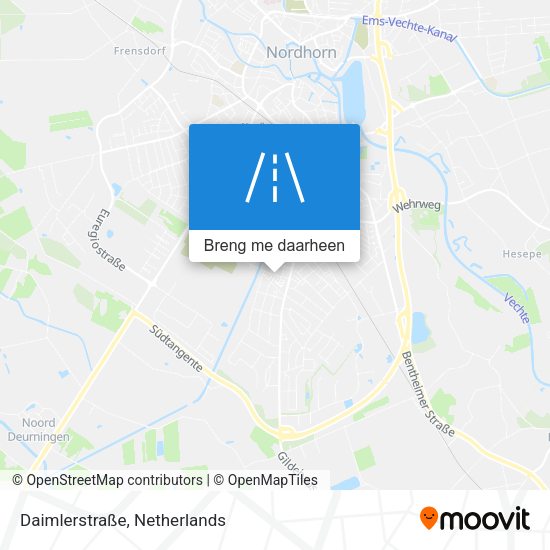 Daimlerstraße kaart