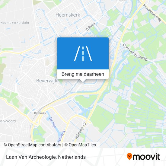 Laan Van Archeologie kaart