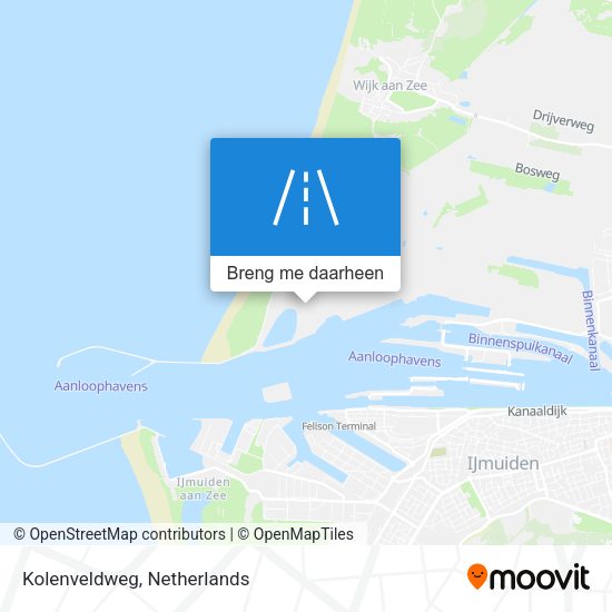 Kolenveldweg kaart