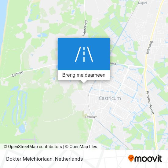 Dokter Melchiorlaan kaart