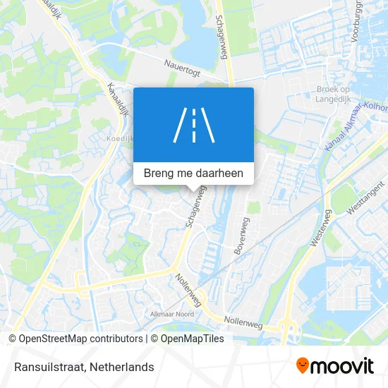 Ransuilstraat kaart