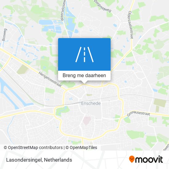 Lasondersingel kaart