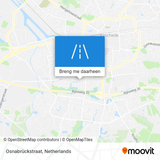 Osnabrückstraat kaart