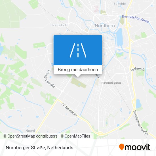 Nürnberger Straße kaart