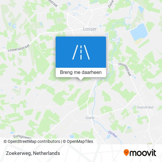 Zoekerweg kaart