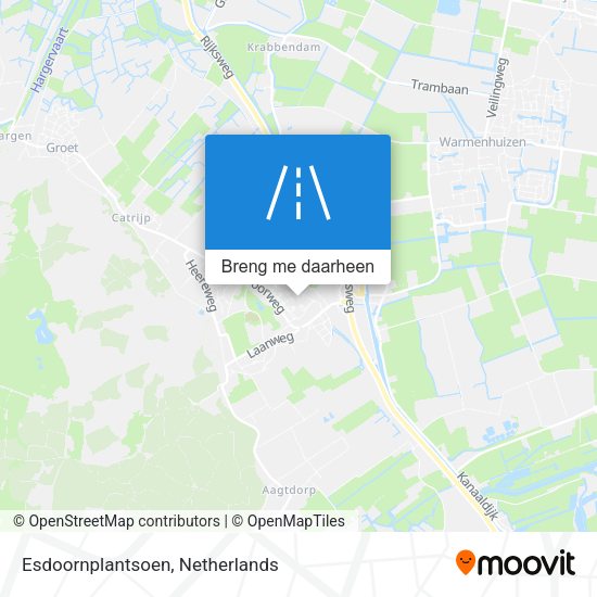 Esdoornplantsoen kaart