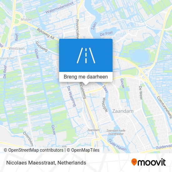 Nicolaes Maesstraat kaart