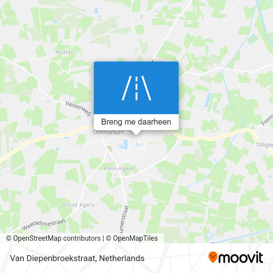 Van Diepenbroekstraat kaart