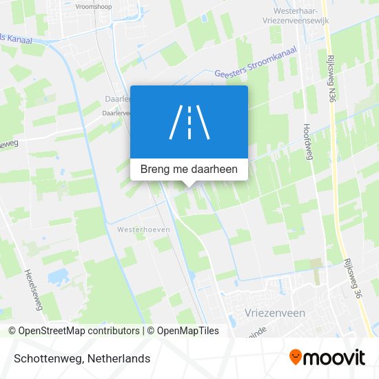 Schottenweg kaart