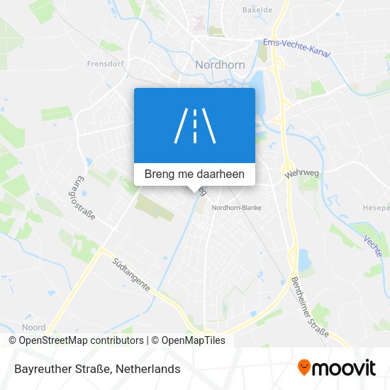 Bayreuther Straße kaart