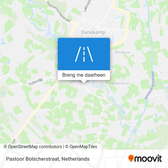 Pastoor Bolscherstraat kaart