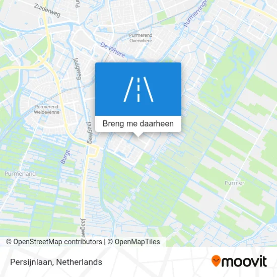 Persijnlaan kaart