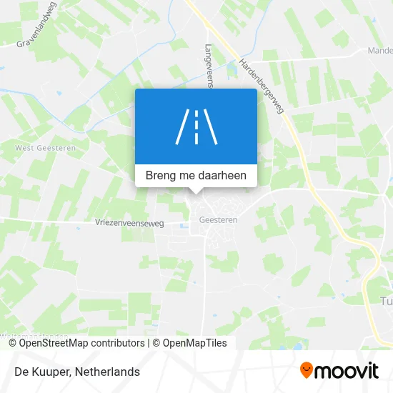 De Kuuper kaart