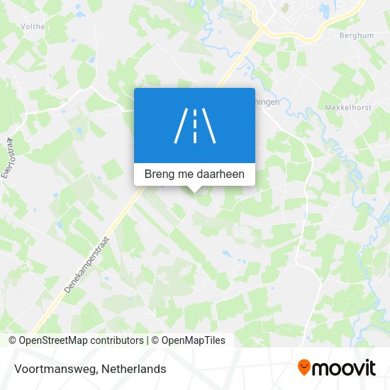 Voortmansweg kaart