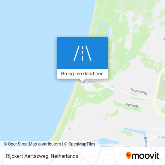 Rijckert Aertszweg kaart
