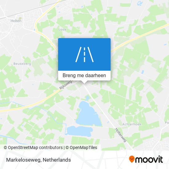 Markeloseweg kaart