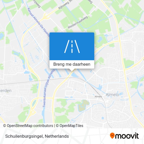 Schuilenburgsingel kaart