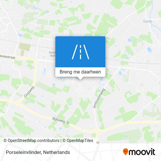 Porseleinvlinder kaart