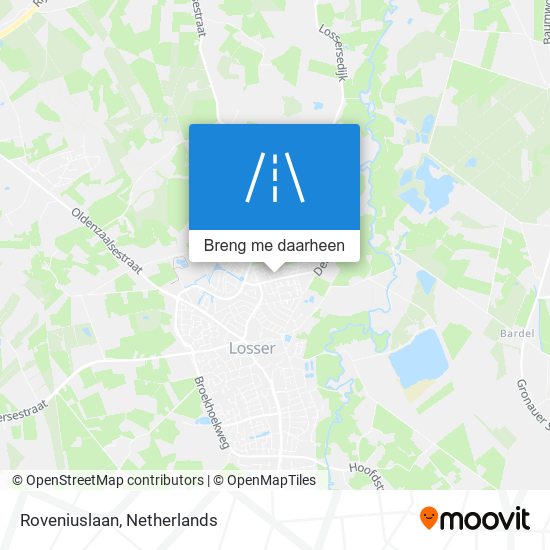 Roveniuslaan kaart