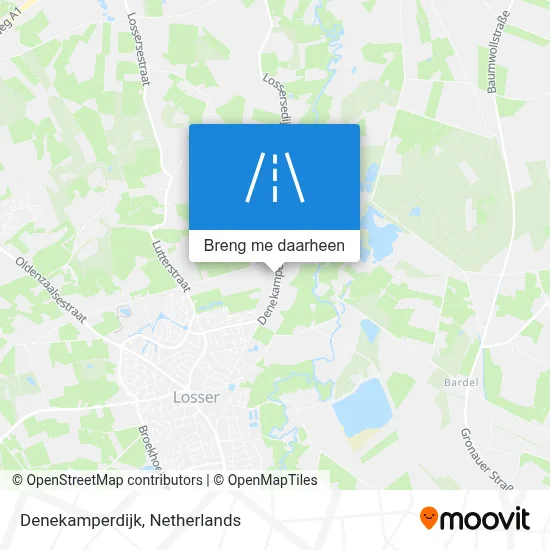 Denekamperdijk kaart