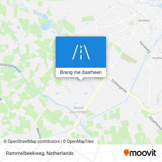 Rammelbeekweg kaart