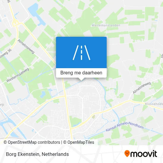 Borg Ekenstein kaart