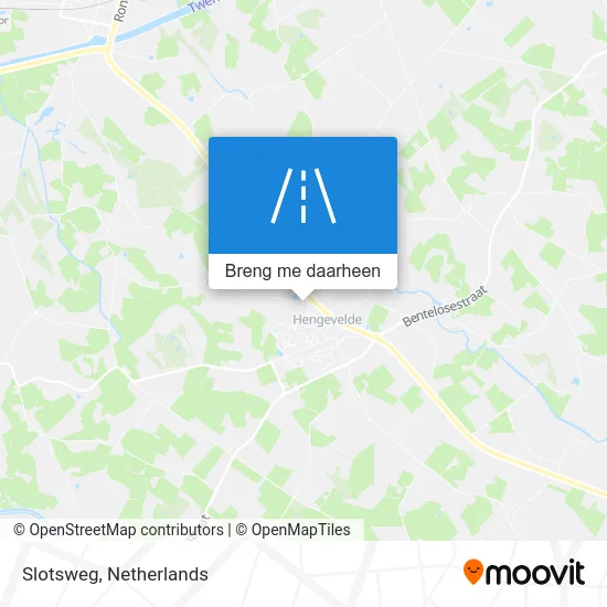 Slotsweg kaart