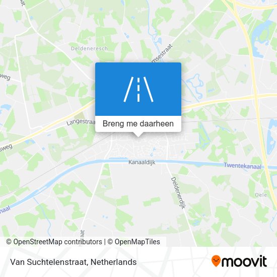 Van Suchtelenstraat kaart