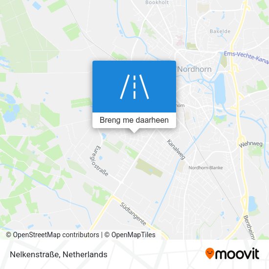 Nelkenstraße kaart