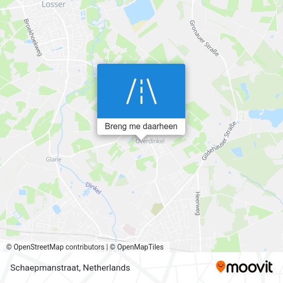 Schaepmanstraat kaart