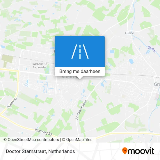 Doctor Stamstraat kaart