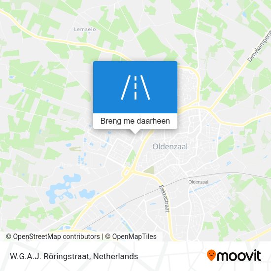 W.G.A.J. Röringstraat kaart