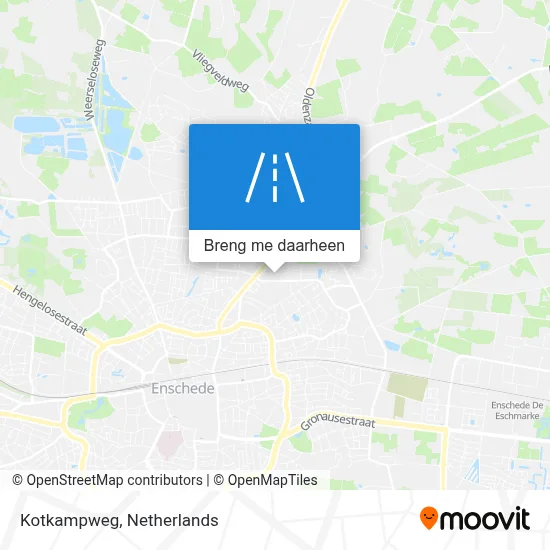 Kotkampweg kaart