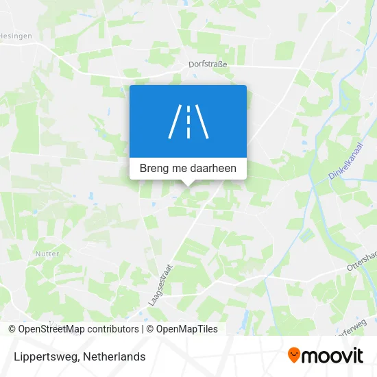 Lippertsweg kaart