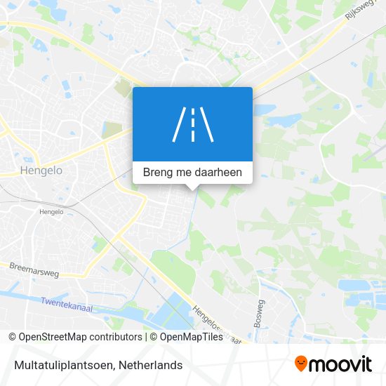 Multatuliplantsoen kaart