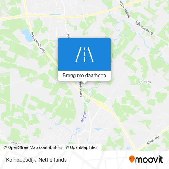 Kolhoopsdijk kaart