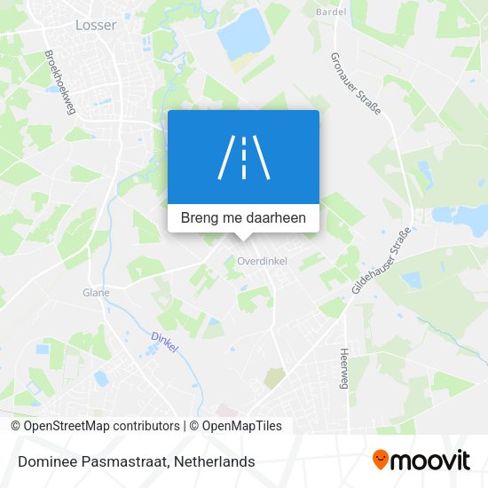 Dominee Pasmastraat kaart