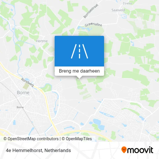 4e Hemmelhorst kaart
