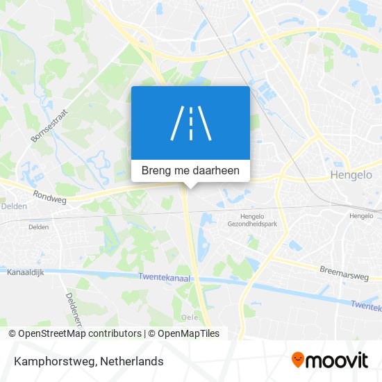 Kamphorstweg kaart