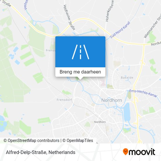 Alfred-Delp-Straße kaart