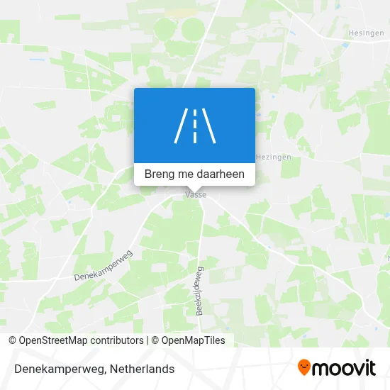 Denekamperweg kaart