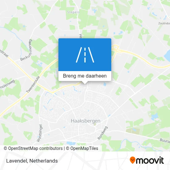 Lavendel kaart