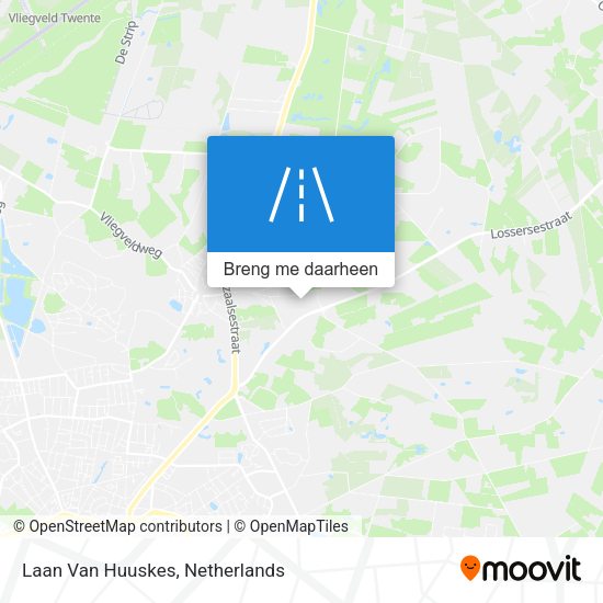 Laan Van Huuskes kaart