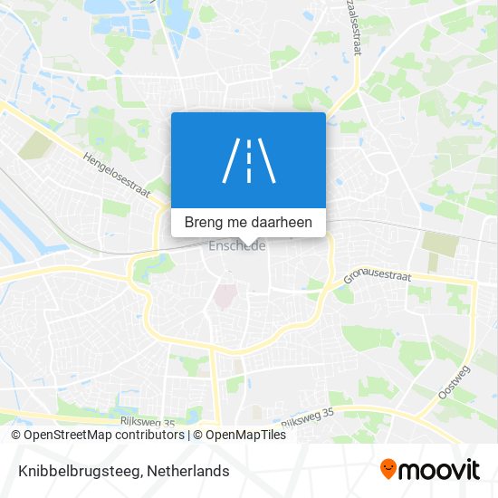 Knibbelbrugsteeg kaart